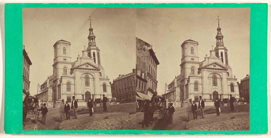 L.P. Vallée:French Cathedral., Poster Print Wall Art