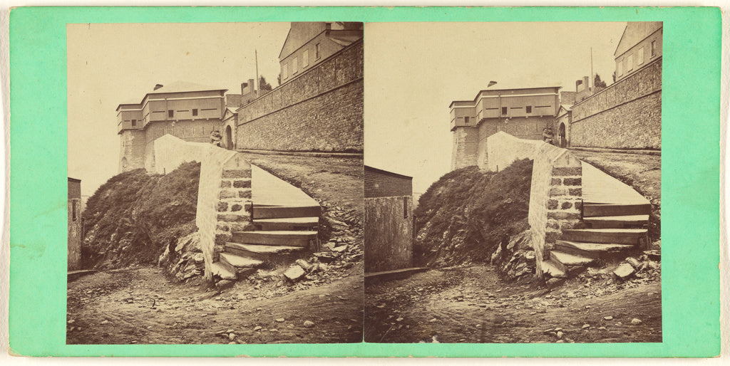 L.P. Vallée:Hope Gate (Outside)., Poster Print Wall Art