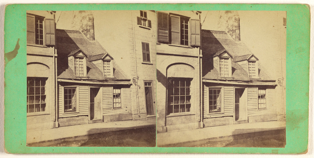 L.P. Vallée:Quebec. House where the body of Montgomery was , Poster Print Wall Art
