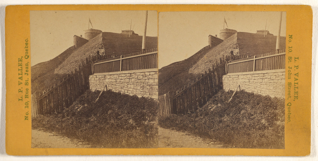 L.P. Vallée:The Citadel., Poster Print Wall Art