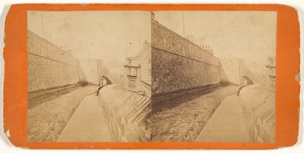 L.P. Vallée:View from Hope Gate (Outside)., Poster Print Wall Art