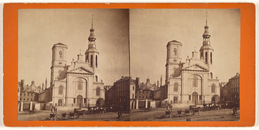 L.P. Vallée:French Basilique., Poster Print Wall Art