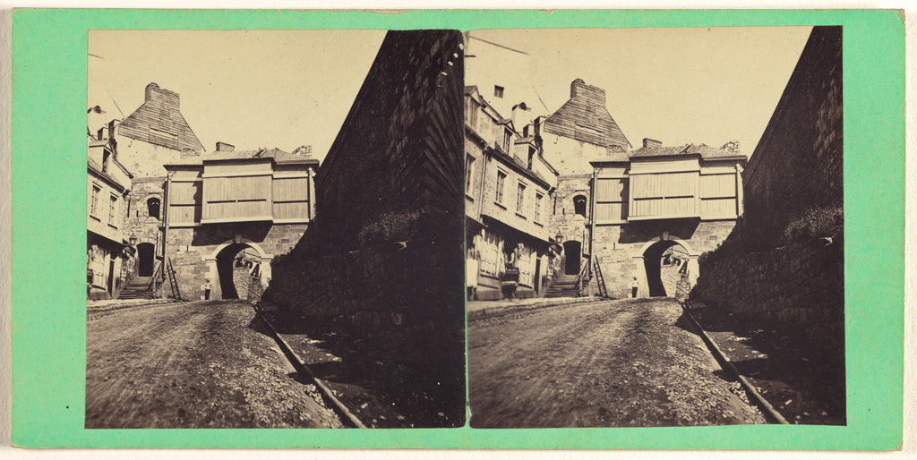 L.P. Vallée:Prescott Gate (South)., Poster Print Wall Art