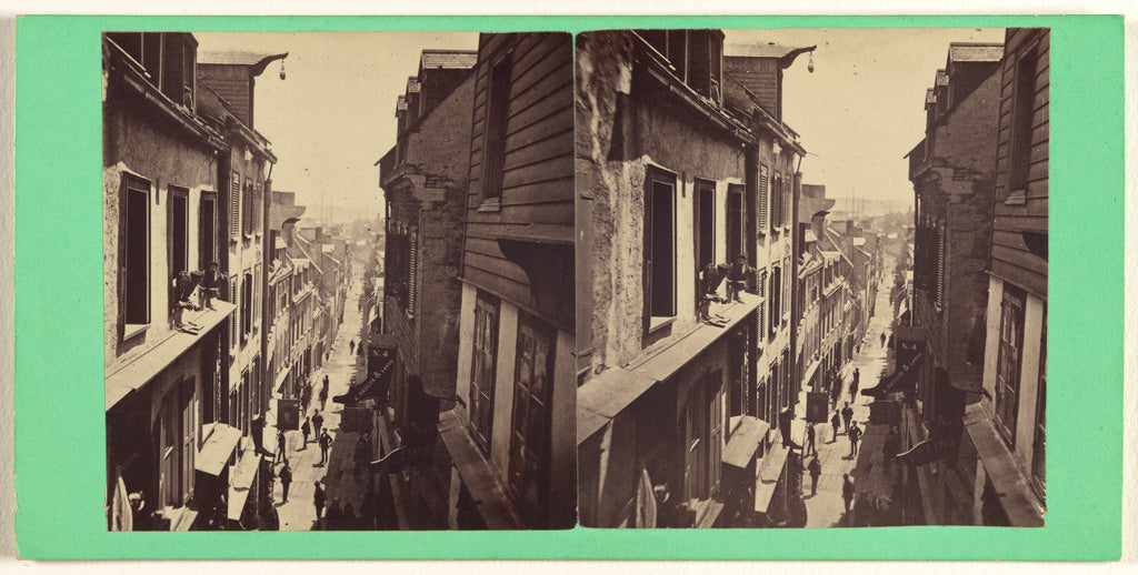 L.P. Vallée:Champlain Street., Poster Print Wall Art
