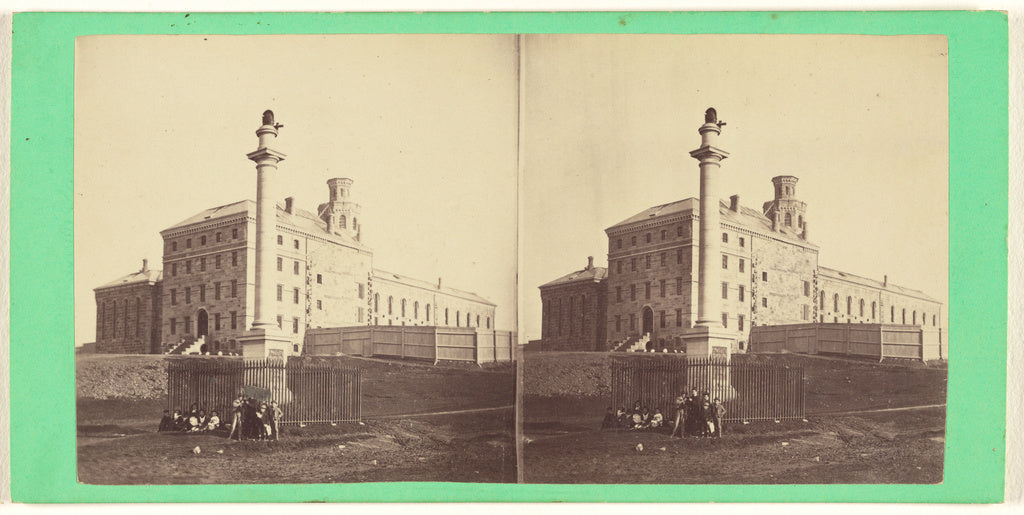 L.P. Vallée:Wolfe's Monument., Poster Print Wall Art