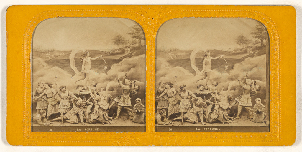 Adolphe Block:La Fortune., Poster Print Wall Art