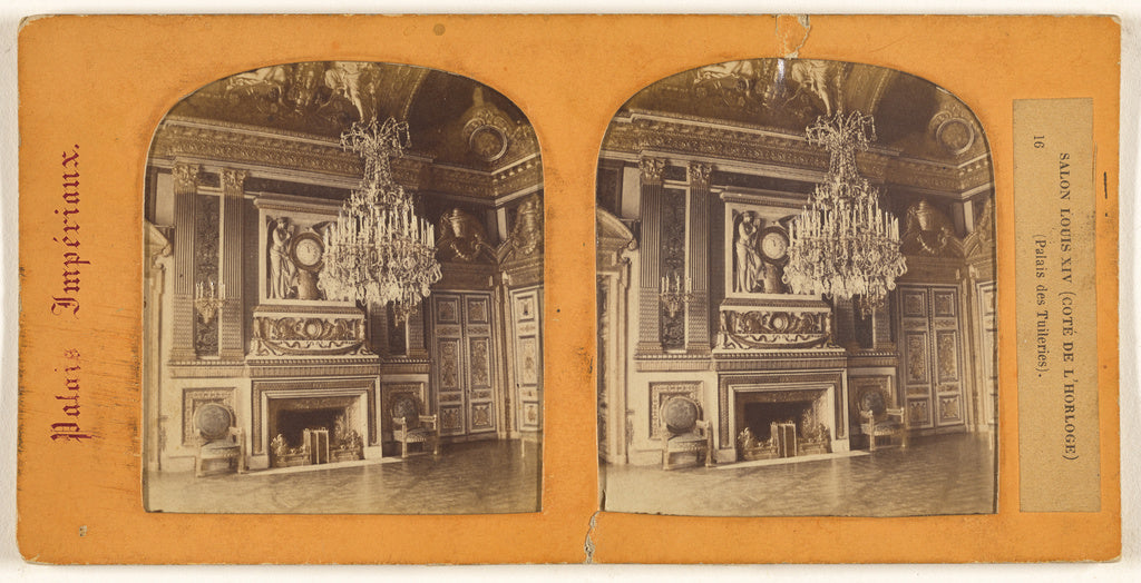 Unknown maker, French:Palais Imperiaux. Salon Louis XIV (Cot, Poster Print Wall Art