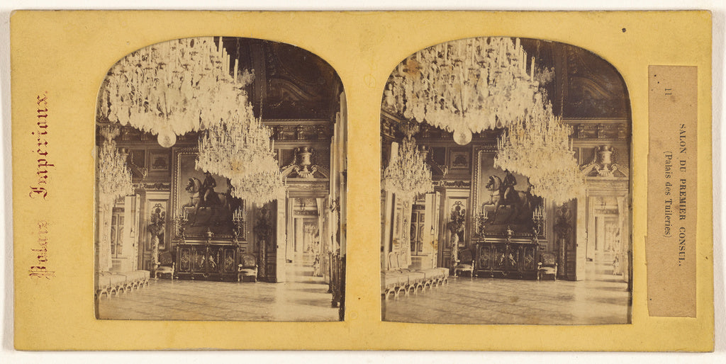 Unknown maker, French:Palais Imperiaux. Salon du Premier Con, Poster Print Wall Art