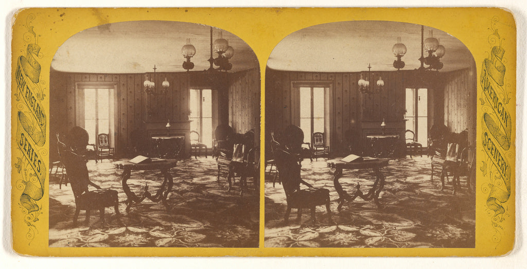 Edward O. Waite:Parlor, Hotel Lancaster, Poster Print Wall Art