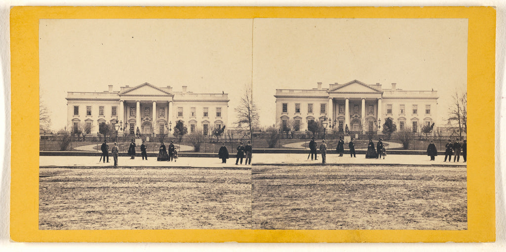 George D. Wakely:White House., Poster Print Wall Art