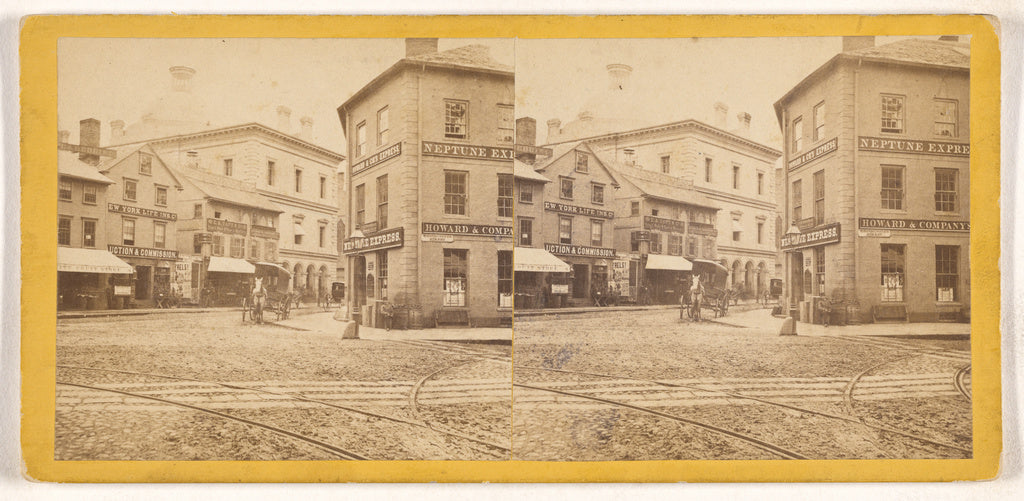 Unknown maker, American:[Post office, Providence, Rhode Isla, Poster Print Wall Art