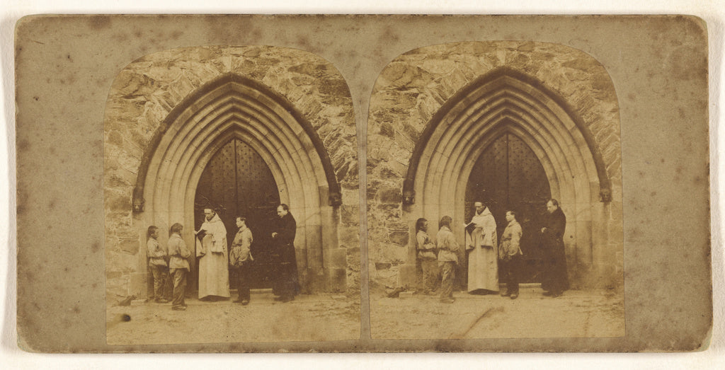 Unknown:Mount St. Bernards Abbey., Poster Print Wall Art