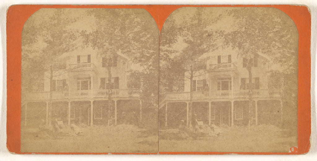 Unknown:[Outside of St. Barrington. Daddy lived here about a, Poster Print Wall Art