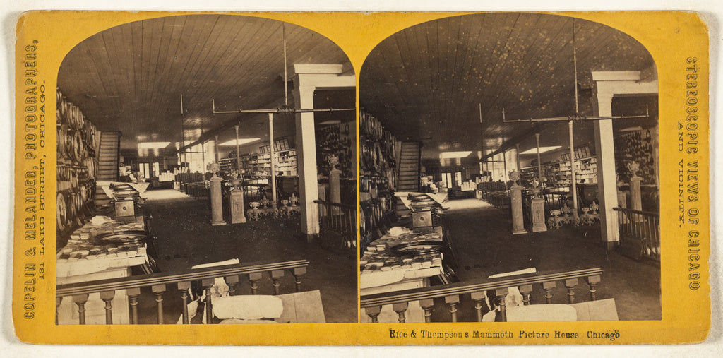Copelin & Melander:Rice & Thompson's Mammoth Picture House, , Poster Print Wall Art