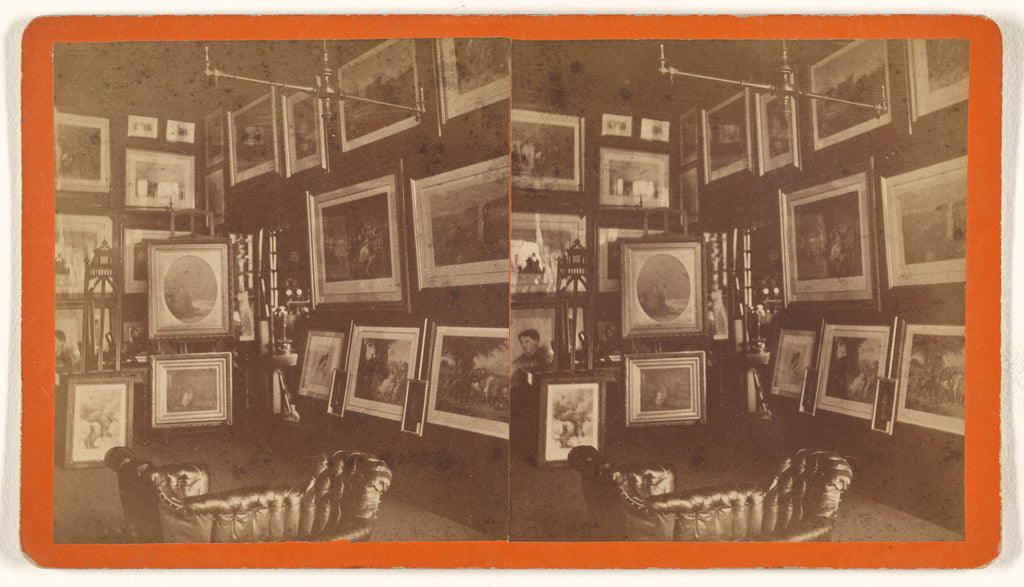 Unknown maker, American:View of one of the Three Rooms devot, Poster Print Wall Art