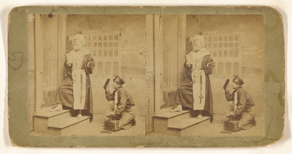 Unknown:Youthful Depravity, "Want a shine, sir?", Poster Print Wall Art