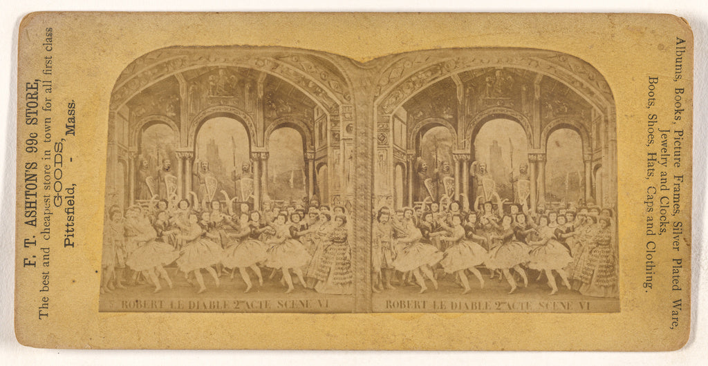 Unknown maker, French:Robert Le Diable 2eme Acte Scene VI, Poster Print Wall Art