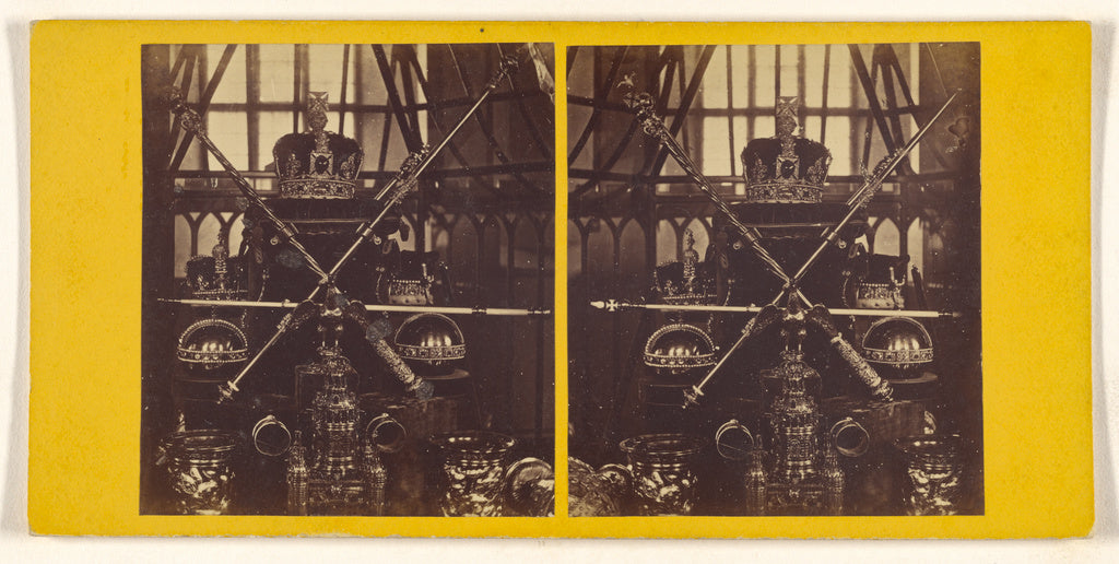 Unknown maker, British:[Tower of London. The Regalia of Engl, Poster Print Wall Art