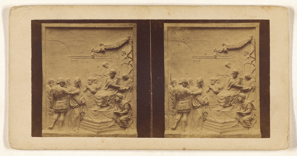 Unknown maker, French:[1 er Station. Jesus est condamme a mo, Poster Print Wall Art