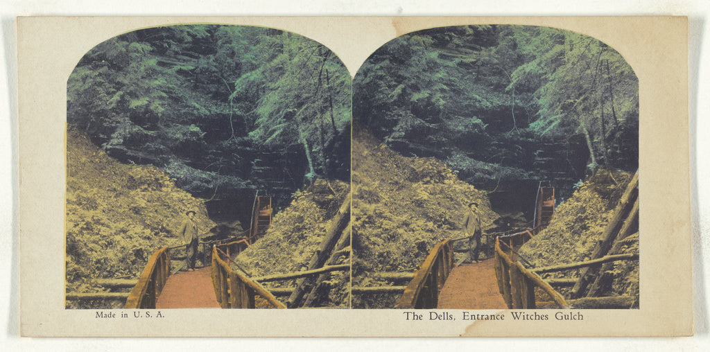 Unknown maker, American:The Dells, Entrance Witches Gulch, Poster Print Wall Art