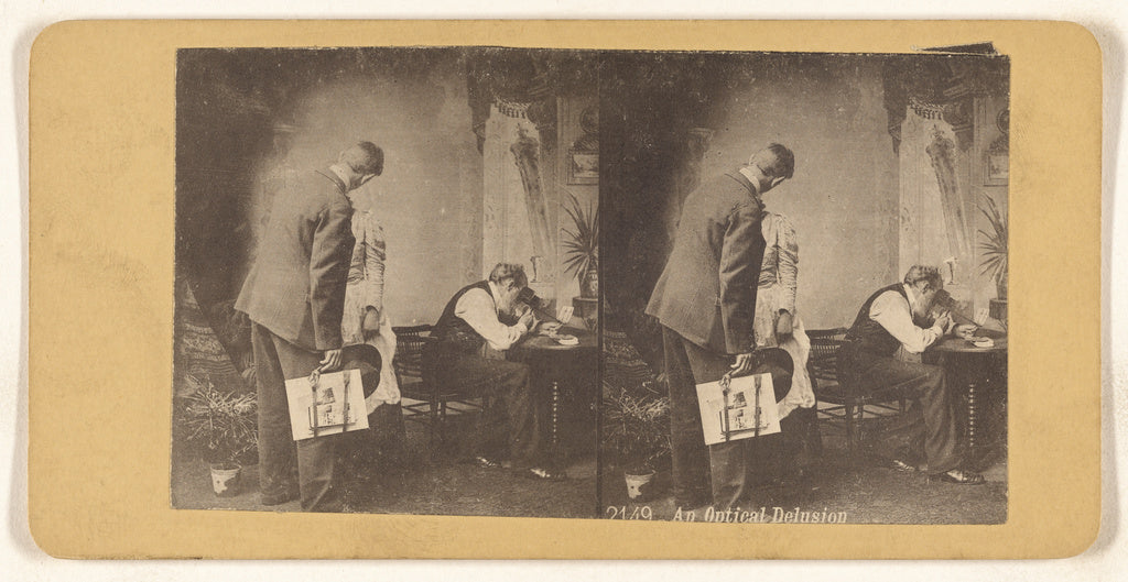 Unknown:An Optical Delusion, Poster Print Wall Art