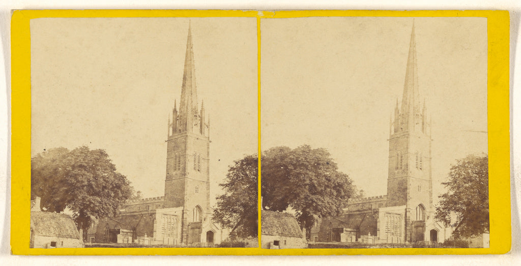 Unknown maker, British:St. Peter's Church, King's Sutton, (F, Poster Print Wall Art