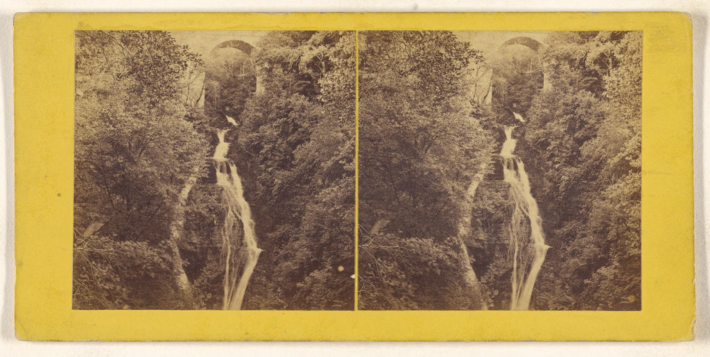 Unknown maker, British:Falls of Corrymulzie, Braemar., Poster Print Wall Art
