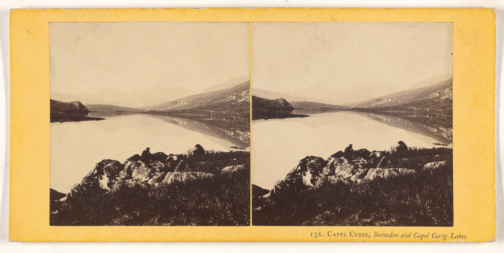 Unknown maker, British:Capel Curig, Snowdon and Capel Curig , Poster Print Wall Art