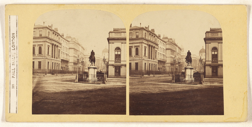 Unknown maker, British:Pall Mall, London, Poster Print Wall Art