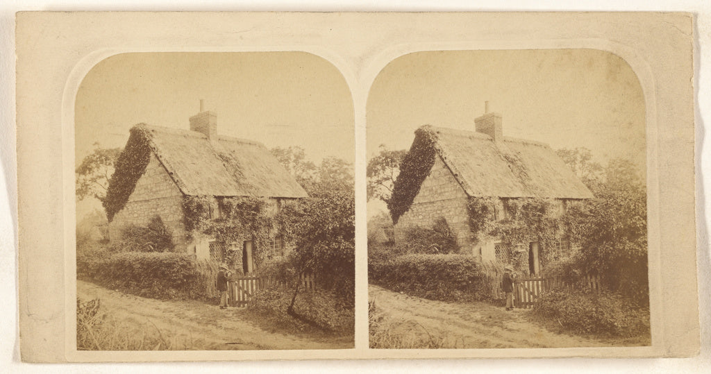 Unknown maker, British:Cottage at Smallbrook, Isle of Wight., Poster Print Wall Art