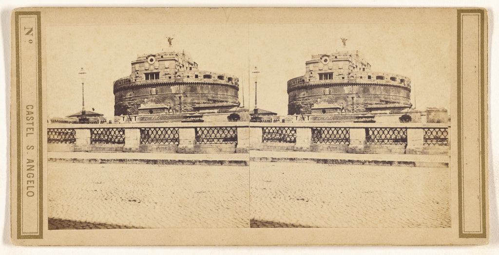 Unknown maker, Italian:Castel S. Angelo, Poster Print Wall Art