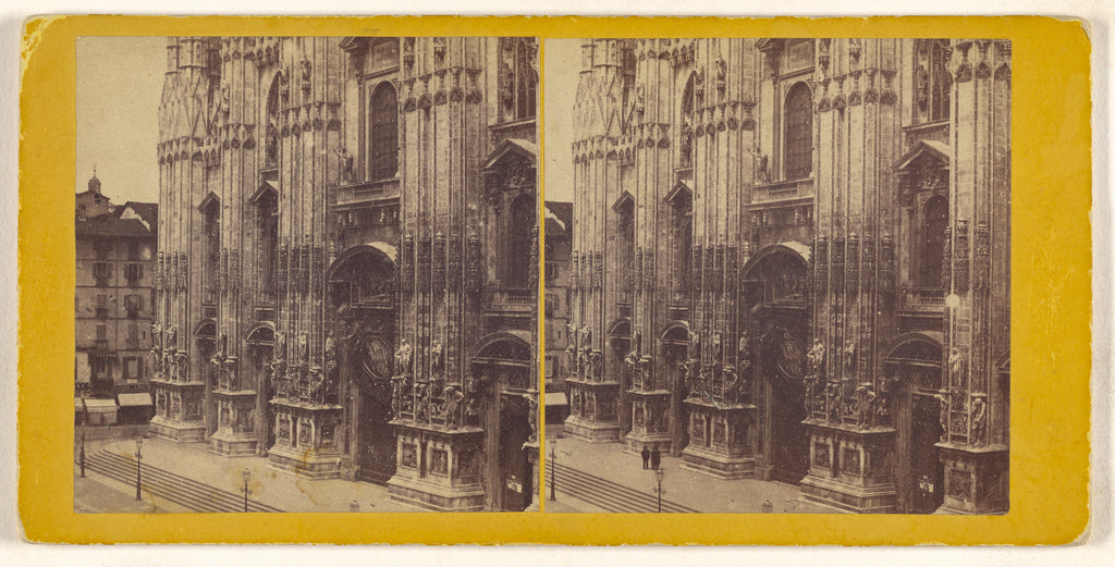 Unknown maker, Italian:The Cathedral of Milan..., Poster Print Wall Art