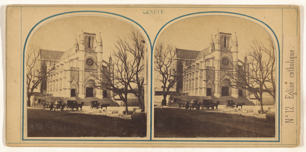 Unknown:Geneve. Eglise catholique.,16x12"(A3)Poster