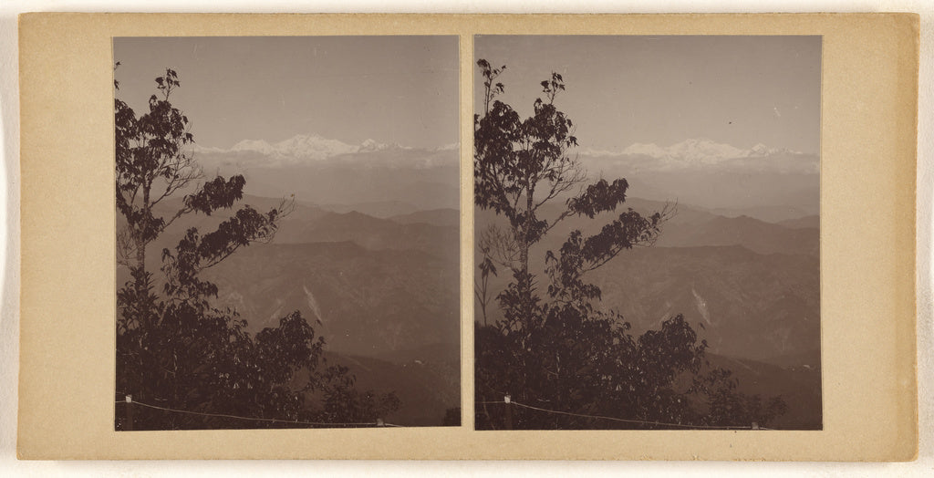 Unknown:The Snowy Ranges of the Himalayas., Poster Print Wall Art