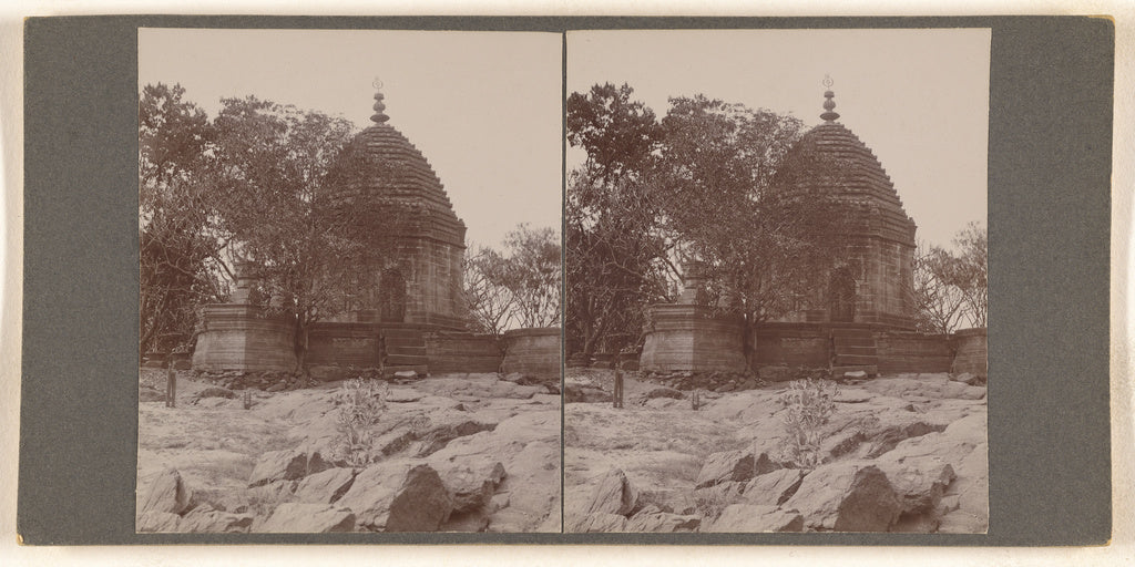 Unknown:The Stone Built Temple of Chinna Masta., Poster Print Wall Art