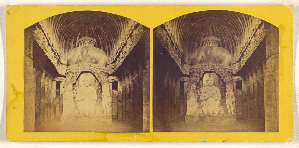 Unknown:[Bukarma in Carpenters Cave. Interior from lower ent, Poster Print Wall Art