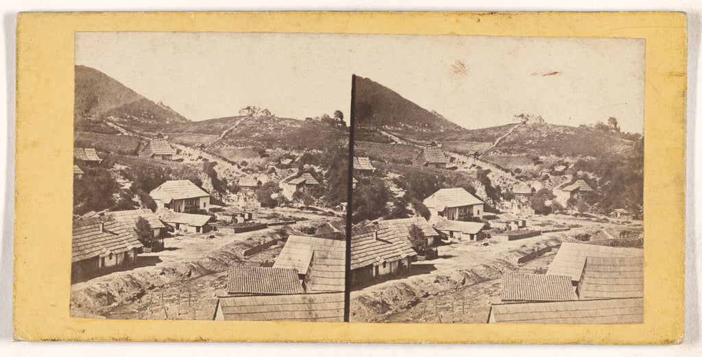 Unknown:Mexique (Amerique du Sud) Village de Omitlan., Poster Print Wall Art
