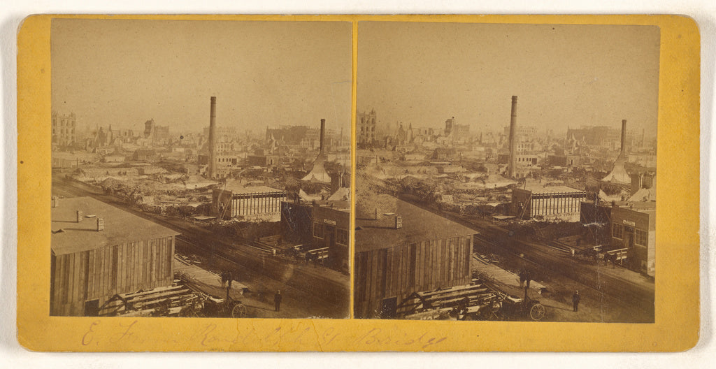 Unknown maker, American:[E. From Randolph St. Bridge, Massac, Poster Print Wall Art