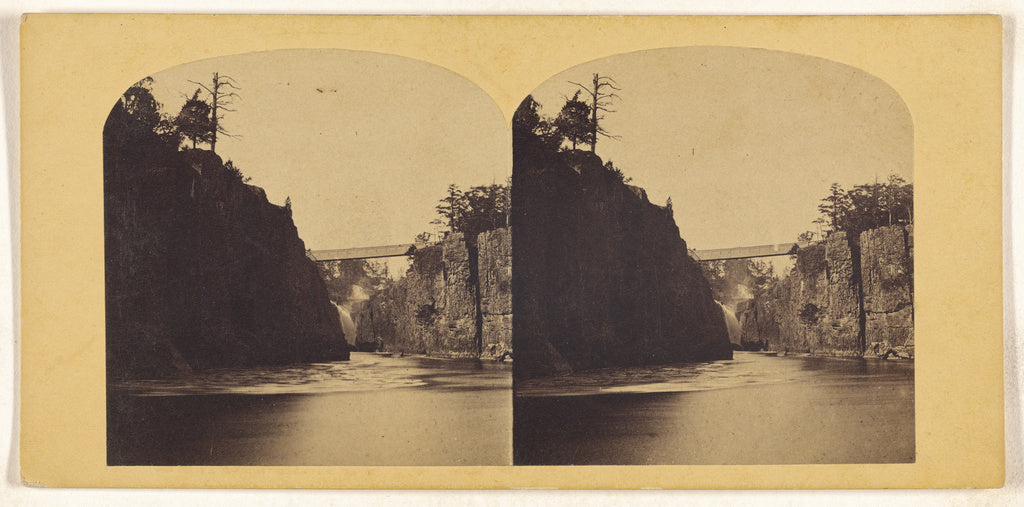 Unknown maker, American:Passaic Falls. - Patterson, N.J., lo, Poster Print Wall Art