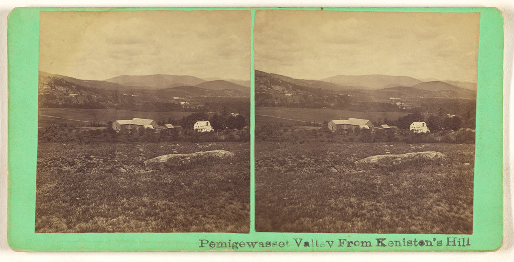 Unknown maker, American:Pemigewasset Valley From Keniston's , Poster Print Wall Art