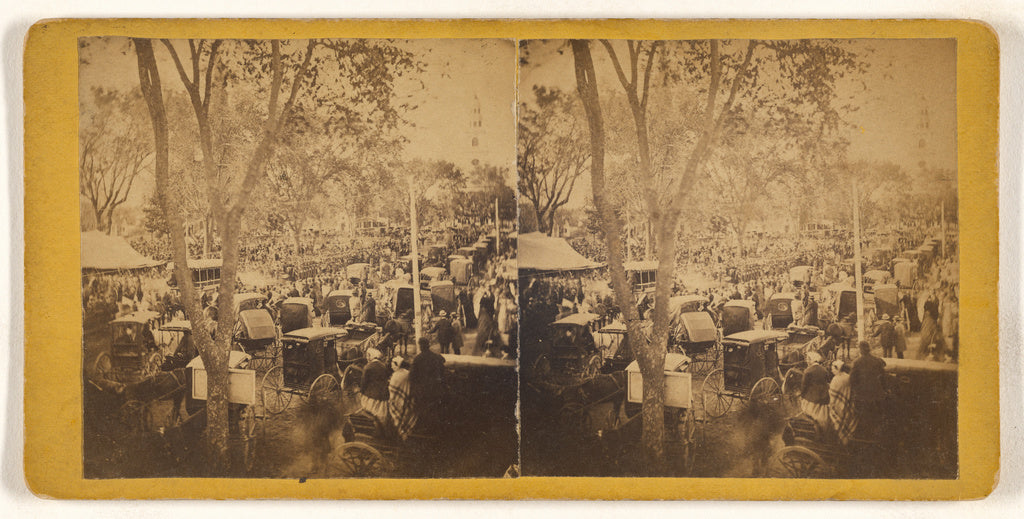 Unknown maker, American:[Soldiers Monument at Stoneham, Mass, Poster Print Wall Art