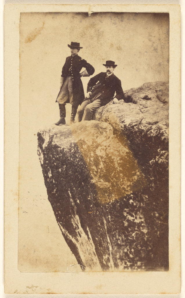 Green's Photographic Gallery:[Two men wearing black hats, po, Poster Print Wall Art