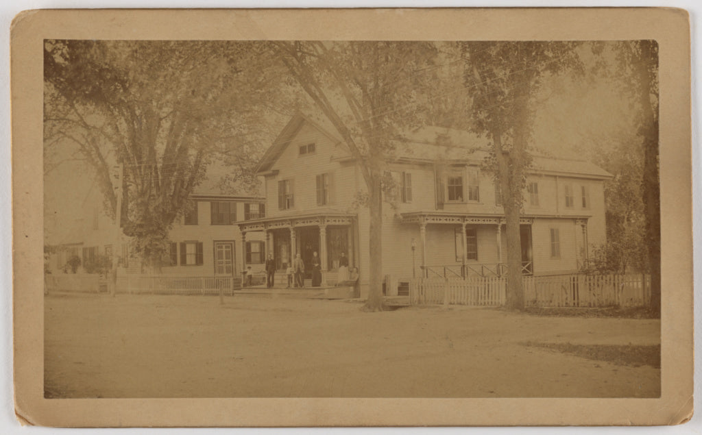 Unknown maker, American:[Long view of house at Silverspring,, Poster Print Wall Art