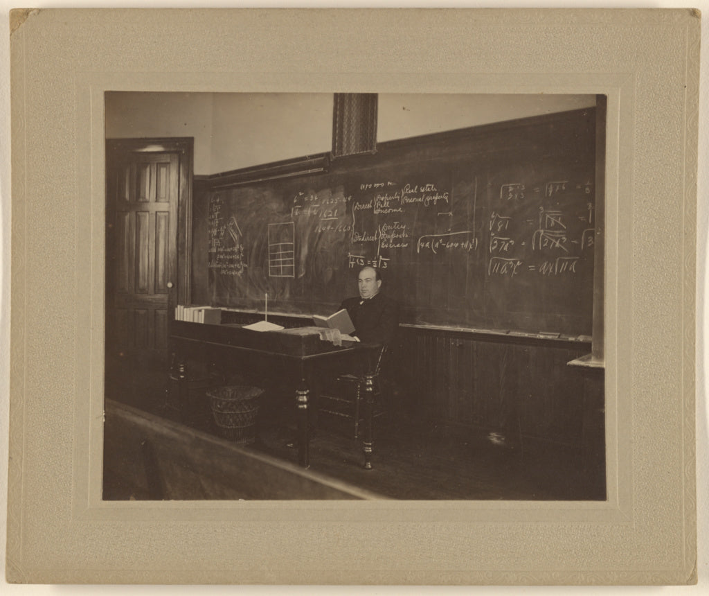 Unknown maker, American:Prof. D.O. Kinsman, Poster Print Wall Art