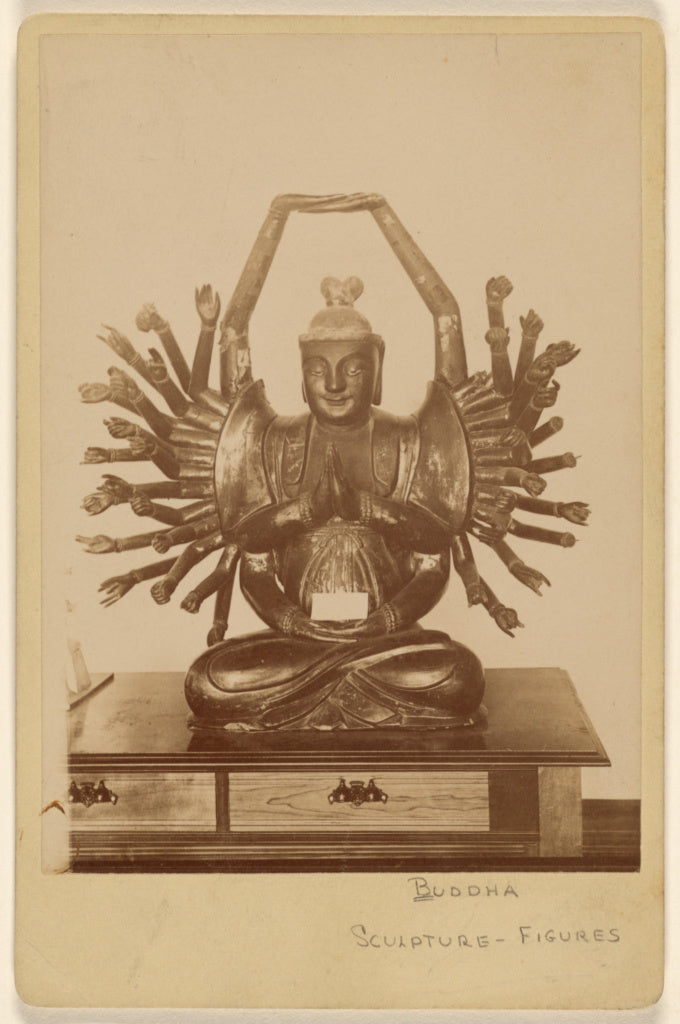 Unknown:Buddha Idol, Poster Print Wall Art