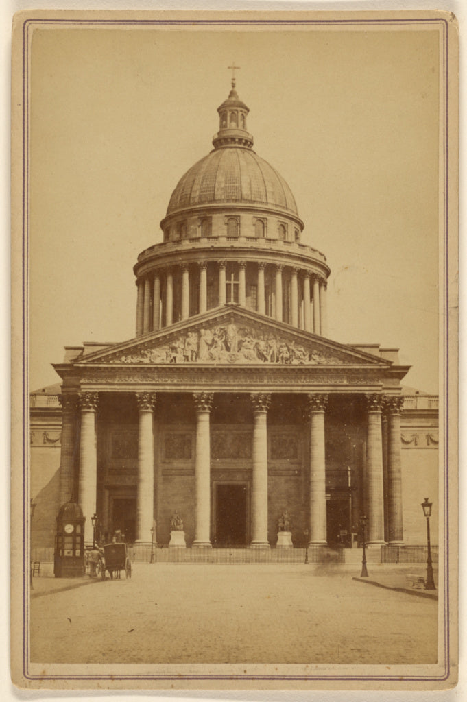 Debitte & HervèAttributed to:Le Pantheon, Poster Print Wall Art