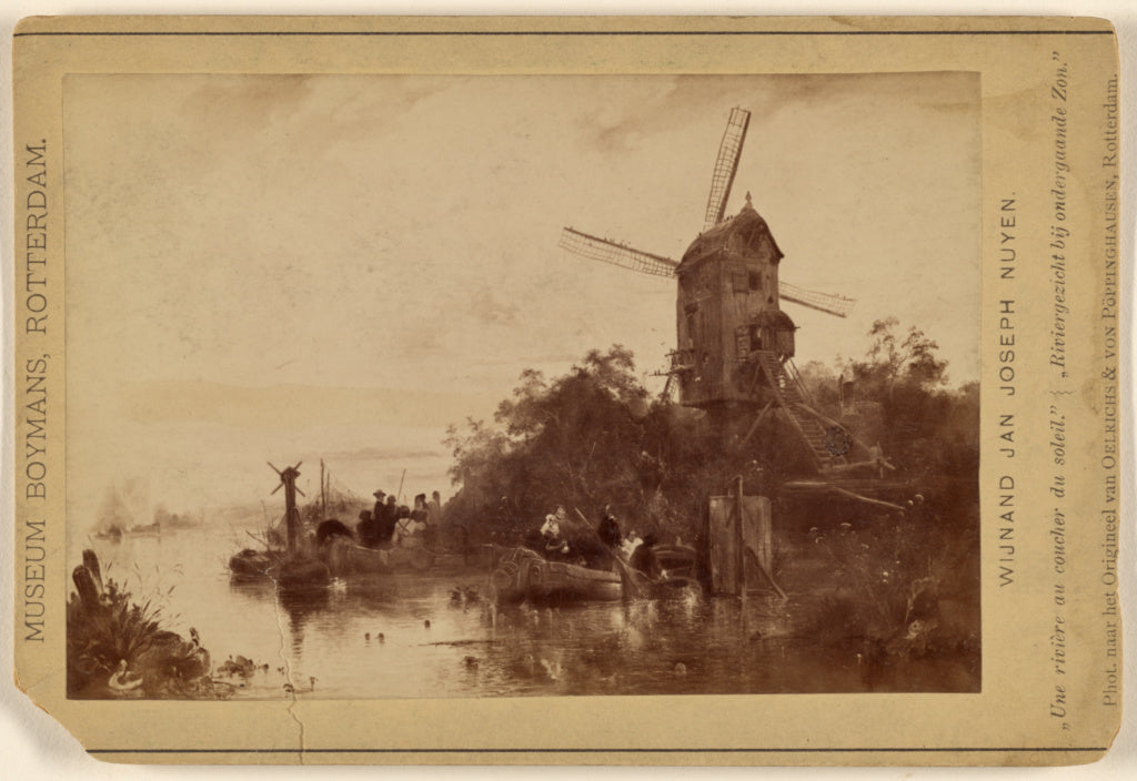 Van Oelrichs & Von Poppinghausen:Wijnand Jan Joseph Nuyen [p, Poster Print Wall Art