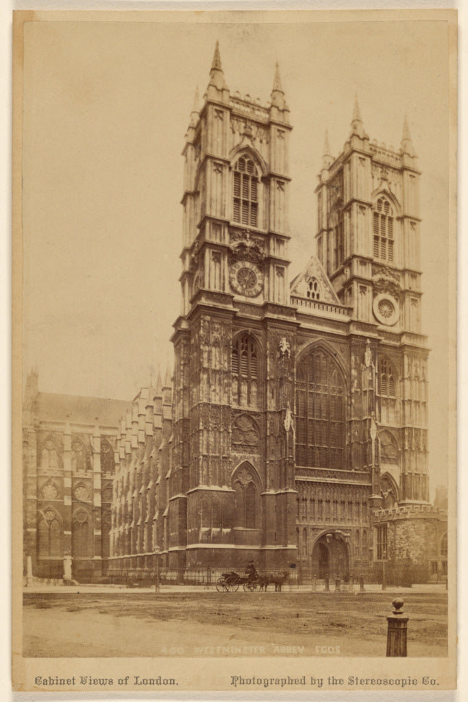 London Stereoscopic Company:Westminster Abbey.,16x12"(A3)Poster