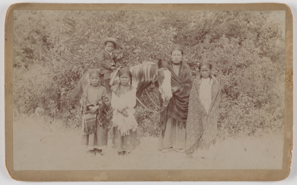 John A. Anderson:Sioux Children, who have attended school an, Poster Print Wall Art