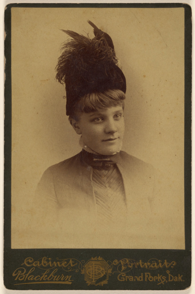 F.G. Blackburn:Mrs. Erma Laughlin, Poster Print Wall Art